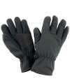 RS364 R364X Result Soft Shell Thermal Gloves Black colour image